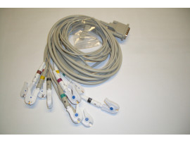 ECG complete cable 10 lead with Clip / Grapper