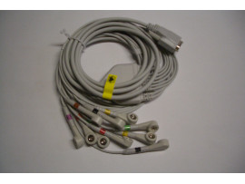 ECG complete cable (10-lead) with snap