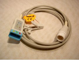 3-lead ECG Trunkcable / Philips-Ref. M1669A