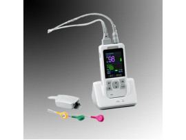 Handheld-Pulsoximeter MS 800 with  3 channel ECG